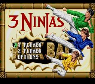 3 Ninjas Kick Back - Screenshot - Game Title