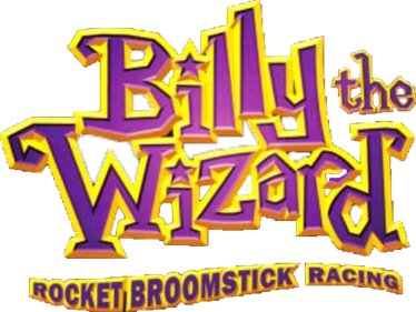 Billy the Wizard: Rocket Broomstick Racing - Clear Logo Image