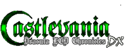 Castlevania LCD Chronicles Deluxe Edition - Clear Logo Image