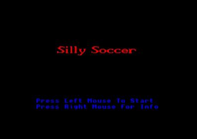 Silly Soccer - Screenshot - Game Title Image