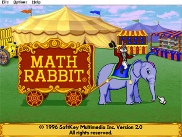 Math Rabbit Deluxe - Screenshot - Game Title Image