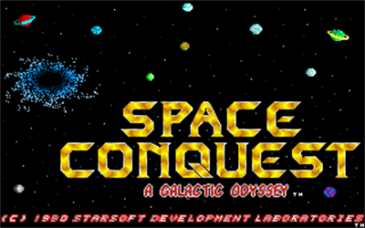 Space Conquest: A Galactic Odyssey - Screenshot - Game Title Image
