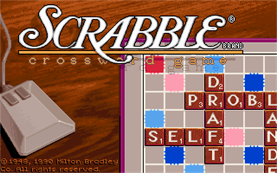 Scrabble: The Deluxe Computer Edition - Screenshot - Game Title Image
