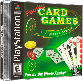 Family Card Games Fun Pack - Box - 3D Image