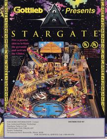 Stargate - Advertisement Flyer - Back Image