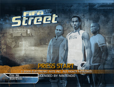 FIFA Street - Screenshot - Game Title Image