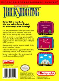 Barker Bill's Trick Shooting - Box - Back Image