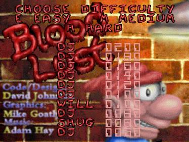 BloodLust - Screenshot - Game Title Image
