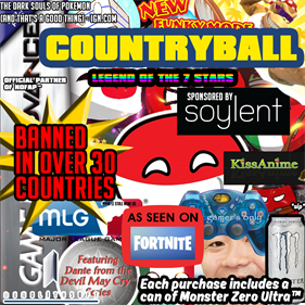 Countryball: Catch 'em All! - Box - Back Image
