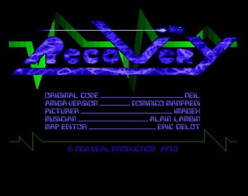 Recovery - Screenshot - Game Title Image