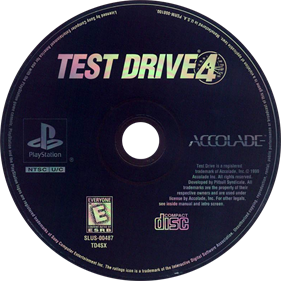 Test Drive 4 - Disc Image