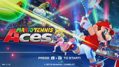 Mario Tennis Aces - Screenshot - Game Title Image