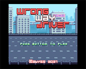 Wrong Way Driver - Screenshot - Game Title Image