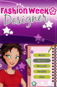 Fashion Week Jr. Designer - Screenshot - Game Title Image