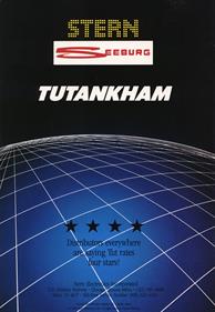 Tutankham - Advertisement Flyer - Back Image