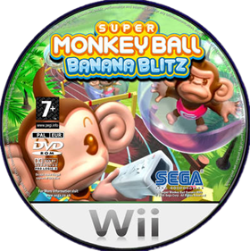 Super Monkey Ball: Banana Blitz - Fanart - Disc