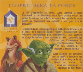 Star Wars: Yoda's Challenge: Activity Center - Box - Back Image