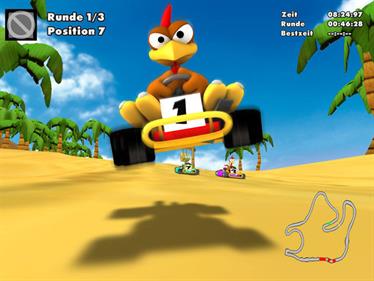 Moorhuhn: Fun Kart 2008 - Screenshot - Gameplay Image