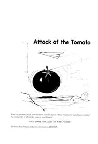 Attack of the Tomato - Advertisement Flyer - Front Image