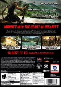 Far Cry 3 - Box - Back Image