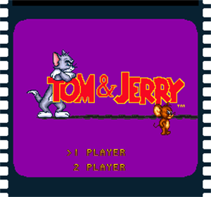 Tom and Jerry - Screenshot - Game Title Image