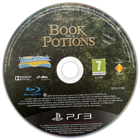 Wonderbook: Book of Potions - Disc Image