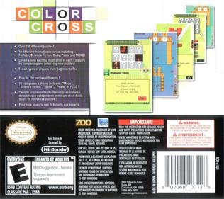 Color Cross - Box - Back Image