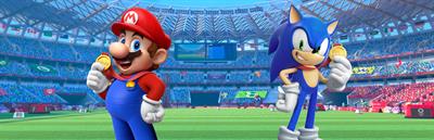 Mario & Sonic at the Olympic Games Tokyo 2020 Arcade Edition - Fanart - Background Image