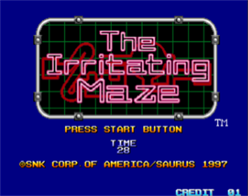 The Irritating Maze - Screenshot - Game Title Image