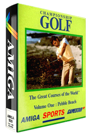Championship Golf: The Great Courses of the World: Volume One: Pebble Beach - Box - 3D Image