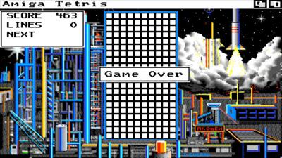 Tetris: The Soviet Challenge - Screenshot - Game Over Image