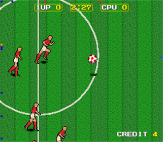 Kick Off: Jaleco Cup - Screenshot - Gameplay Image