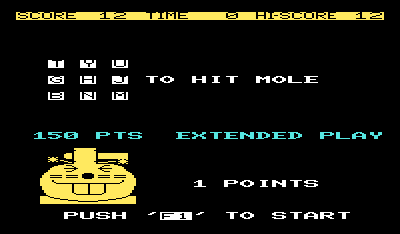 Mole Attack - Screenshot - Game Title Image
