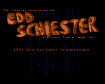 The Unlikely Adventures of Edd Schiester - Screenshot - Game Title Image