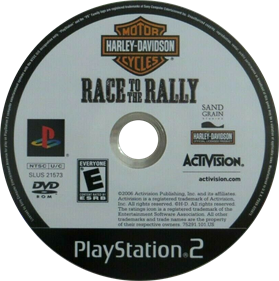 Harley-Davidson Motorcycles: Race to the Rally - Disc Image