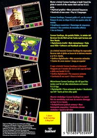 Where in the World is Carmen Sandiego? - Box - Back Image