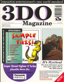 3DO Magazine: Interactive Sampler No 02 - Advertisement Flyer - Front Image