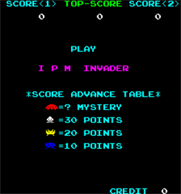 IPM Invader - Screenshot - Game Title Image