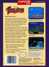 TaleSpin - Box - Back Image