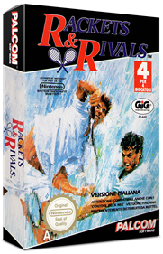 Rackets & Rivals - Box - 3D Image
