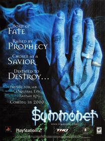 Summoner - Advertisement Flyer - Front Image