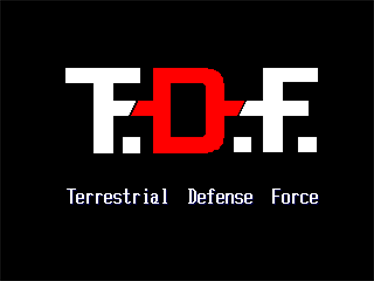 T.D.F.: Terrestrial Defense Force - Screenshot - Game Title Image