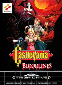 Castlevania: Bloodlines - Box - Front - Reconstructed Image