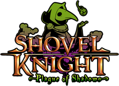 Shovel Knight: Plague of Shadows - Clear Logo Image