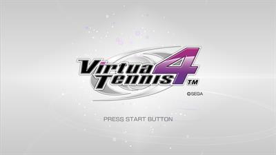 Virtua Tennis 4 - Screenshot - Game Title Image