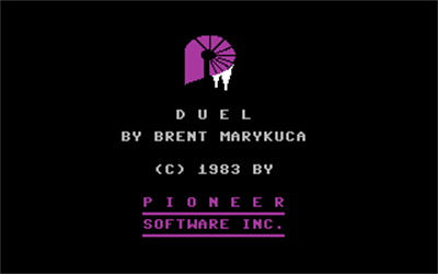 Duel (Pioneer Software) - Screenshot - Game Title Image