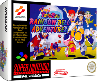 Pop'n TwinBee: Rainbow Bell Adventures - Box - 3D Image