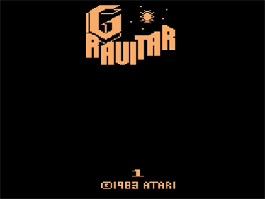 Gravitar - Screenshot - Game Title Image