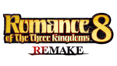 ROMANCE OF THE THREE KINGDOMS 8 REMAKE - Clear Logo Image