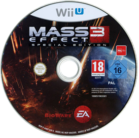 Mass Effect 3: Special Edition - Disc Image